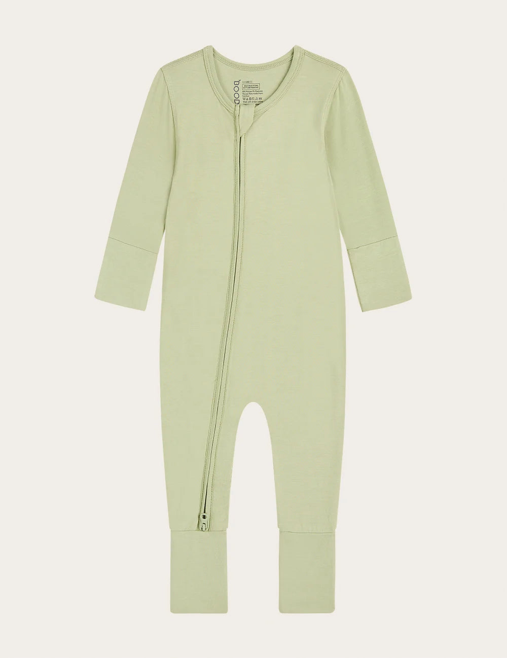 Baby Long Sleeve Romper - Sage