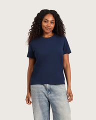 Women's Classic Crew Neck T-Shirt - Navy