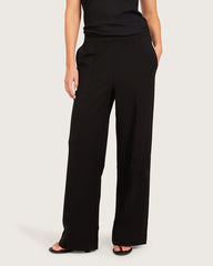 Relaxed Leg Pants - Regular - Black