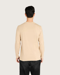 Men's Classic Long Sleeve T-Shirt - Stone