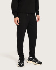 Men's Cuffed Sweat Pants - Black