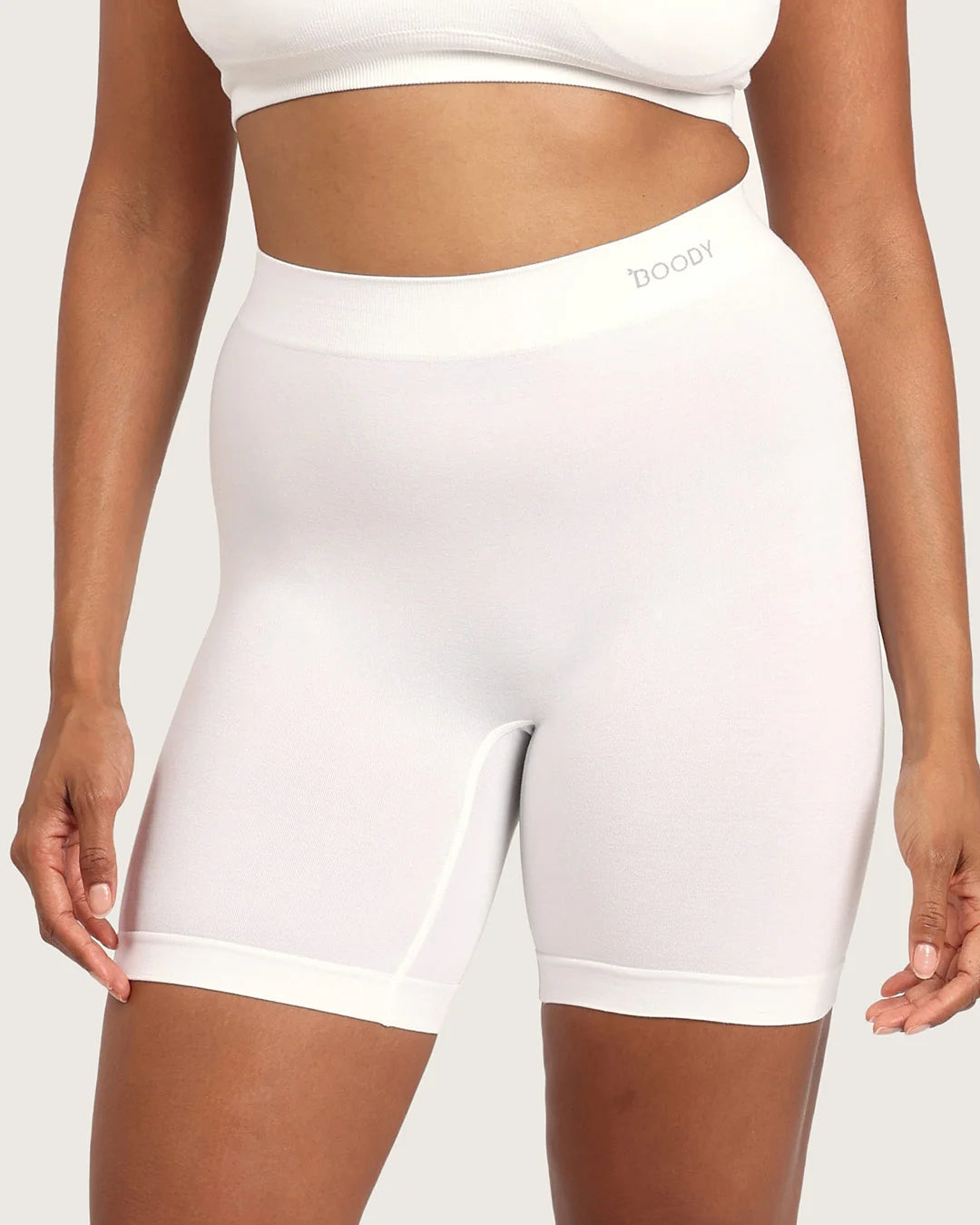 Seamfree Undershorts 6" - White