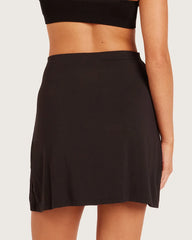 Base Layer Everyday Slip Skirt - Black