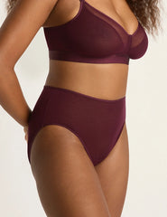 FreeMesh High-Cut Full Briefs - Fig
