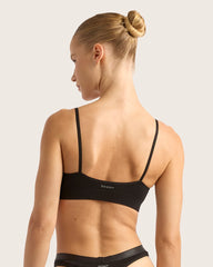 LYOLYTE Triangle Bralette - Black