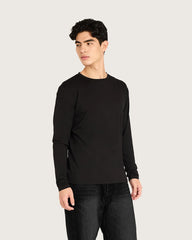 Men's Classic Long Sleeve T-Shirt - Black