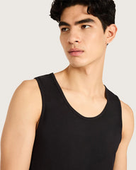 Men's Base Layer Tank Top - Black