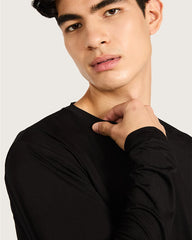 Men's Classic Long Sleeve T-Shirt - Black