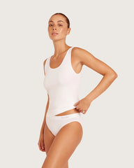 Base Layer Tank Top - White