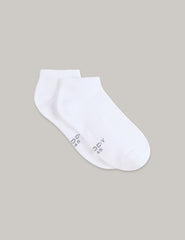 Cushioned Ankle Socks - White