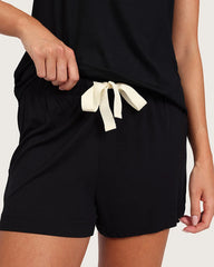 Goodnight Sleep Shorts - Black