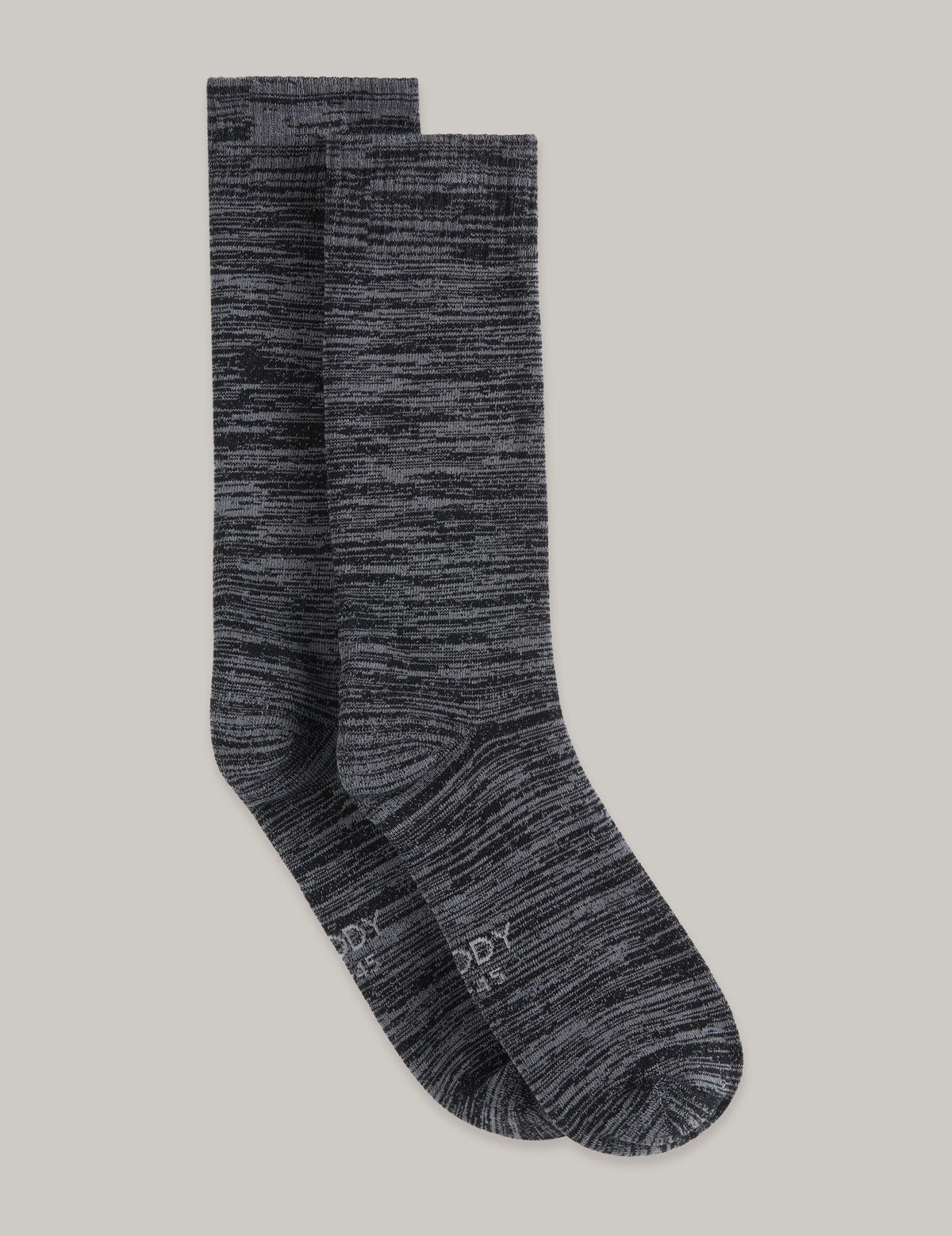 Crew Boot Socks - Dark Grey Marl