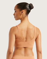 Seamfree Crop Bra - Dune