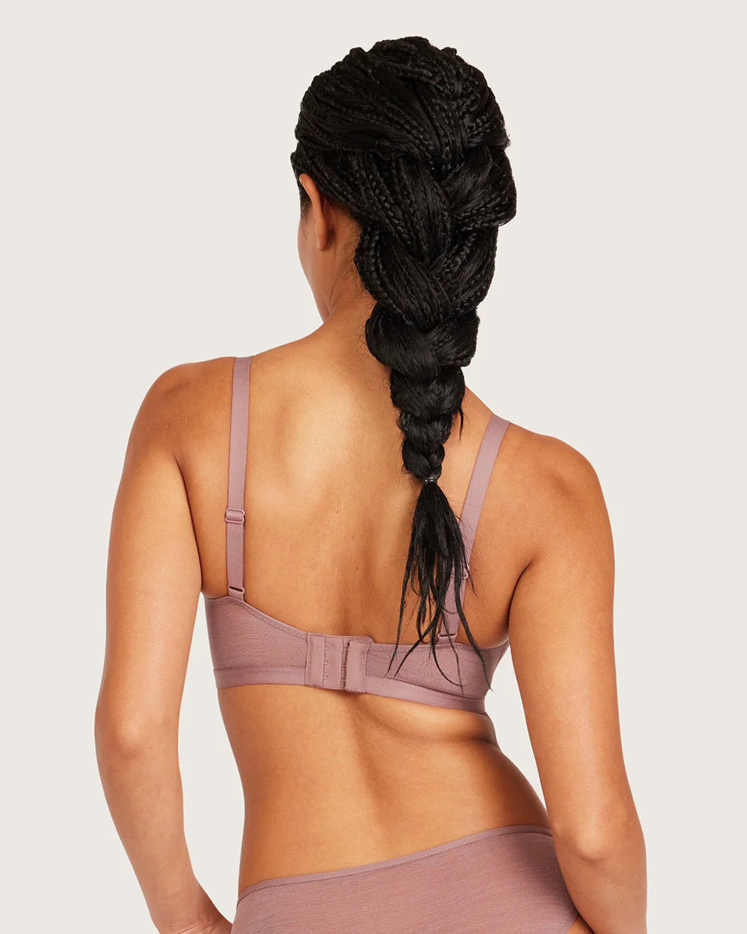 FreeMesh Crop Bralette - Mauve