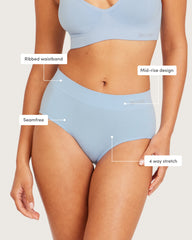 Midi Briefs - Sky Blue