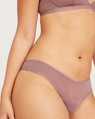 FreeMesh G-String - Mauve