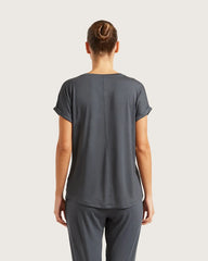 Downtime Lounge Top - Storm