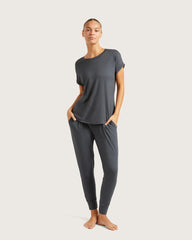 Downtime Lounge Top - Storm