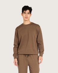 Men's Crew Neck Sweater - Oyster
